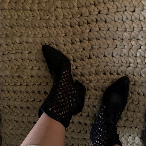 ZARA braided ankle boots - Picture 9 of 15